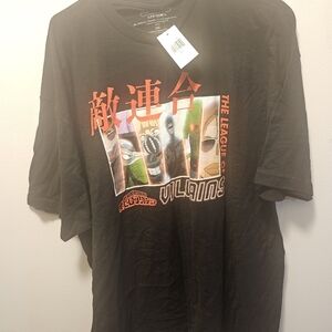 League Villains Graphic T-Shirt - Black